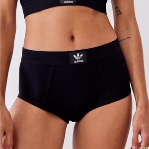 ADIDAS women’s 4A3H02 Originals Adicolour Flex Ribbed Boyshort SET OF TWO